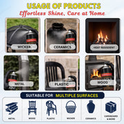 Hi Temperature Black Matt 400ml