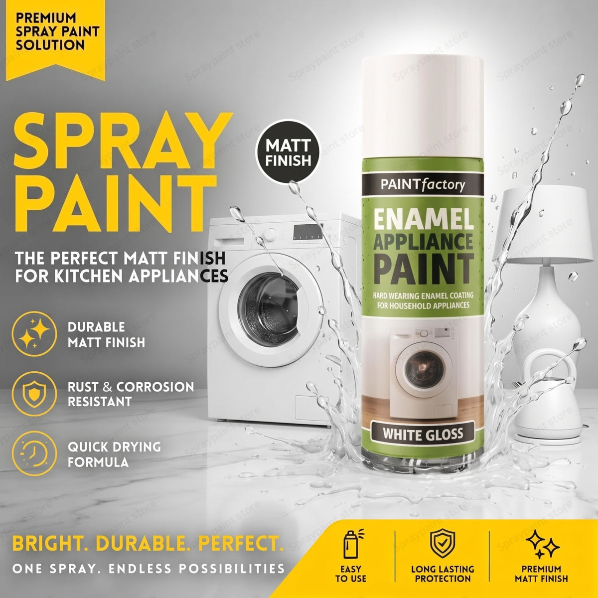 Enamel White Appliance 400ml