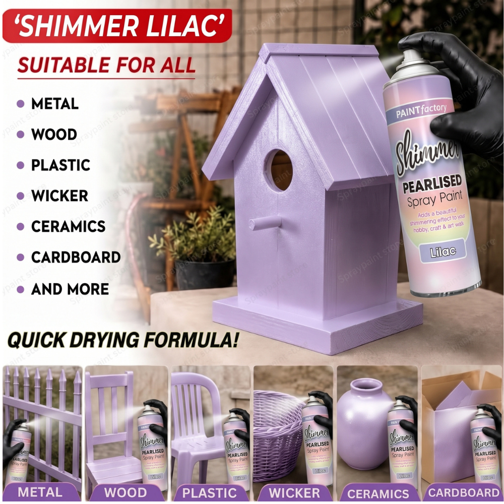 Pearlised Lilac 400ml