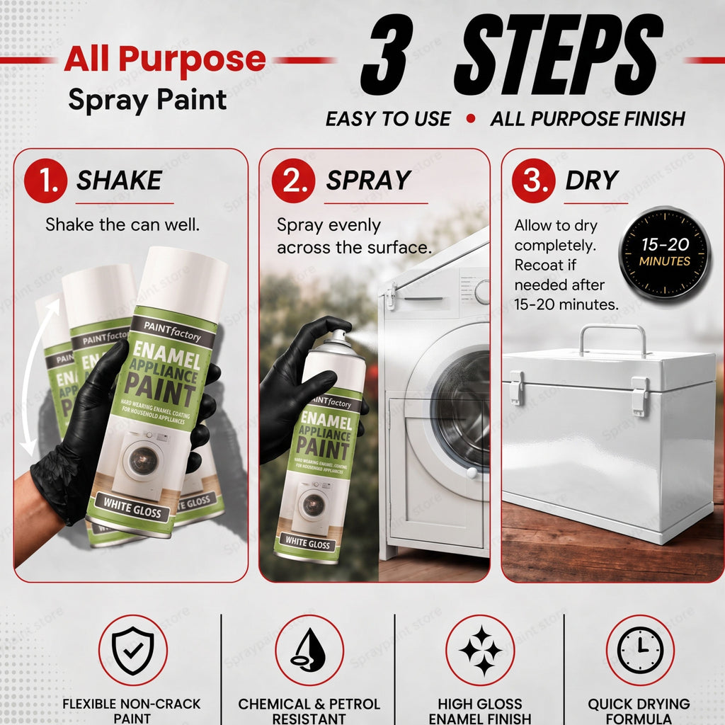 Enamel White Appliance 400ml