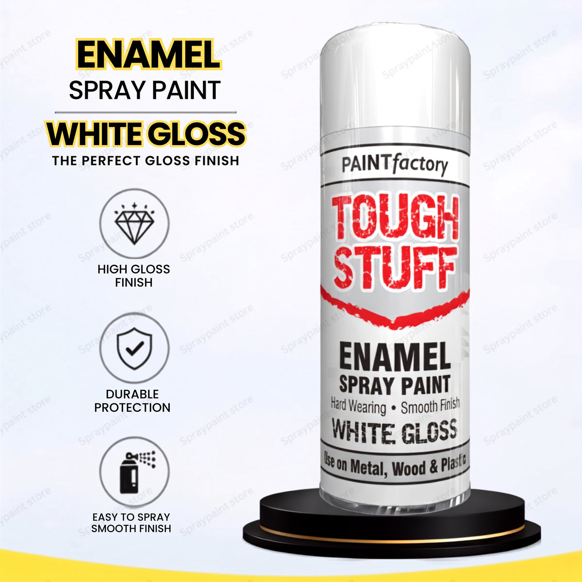 Enamel White Gloss 400ml