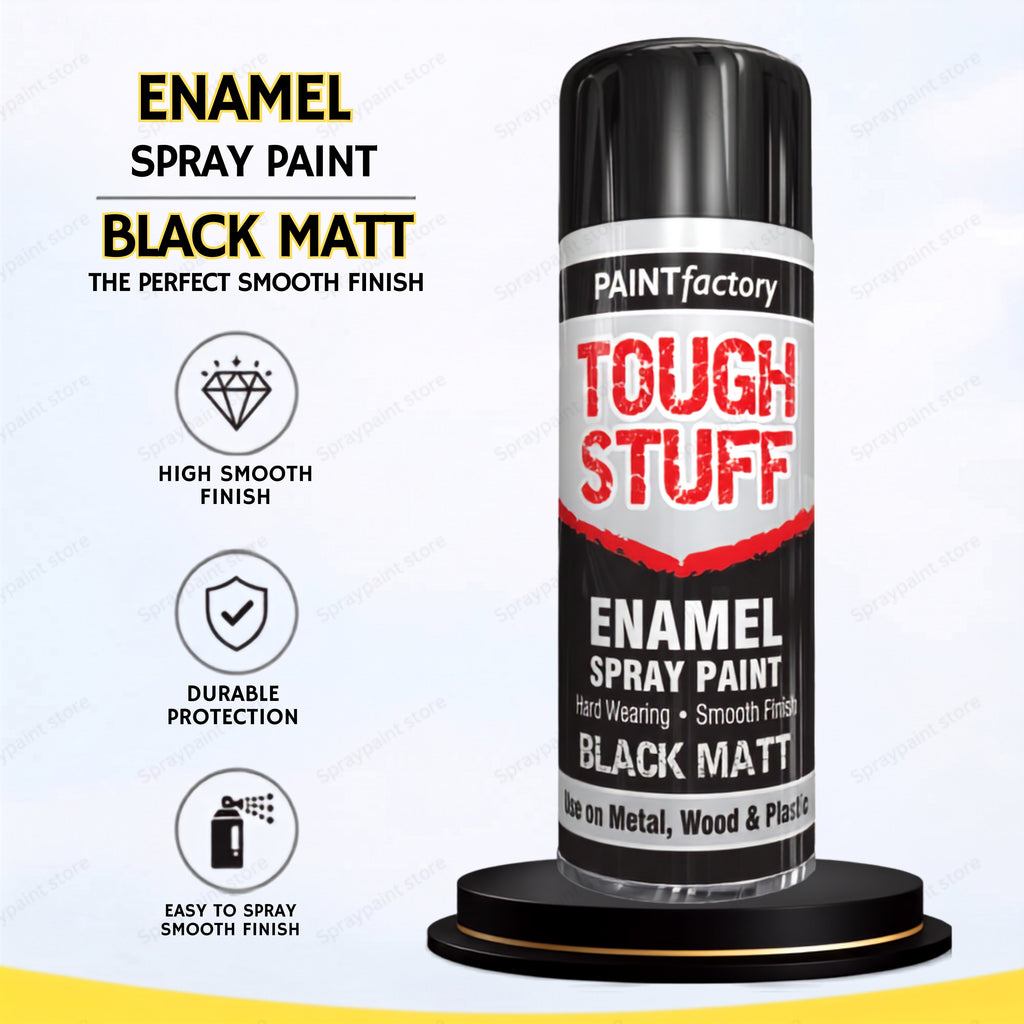 Enamel Black Matt 400ml