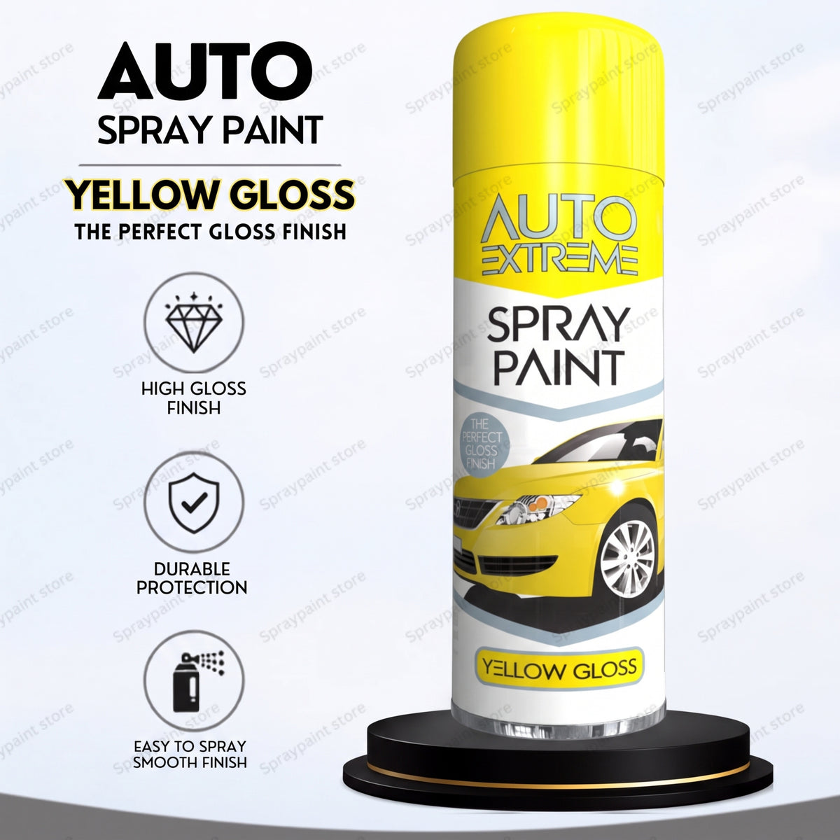 Auto Yellow Gloss 250ml