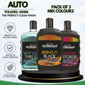 3x Mix Pack Polishes 500ml - D1