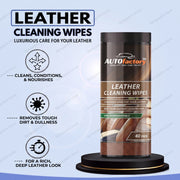 Leather Wipes - 40pk