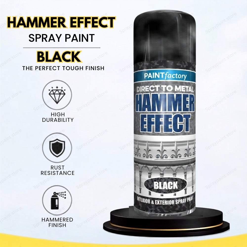 Hammered Black 400ml