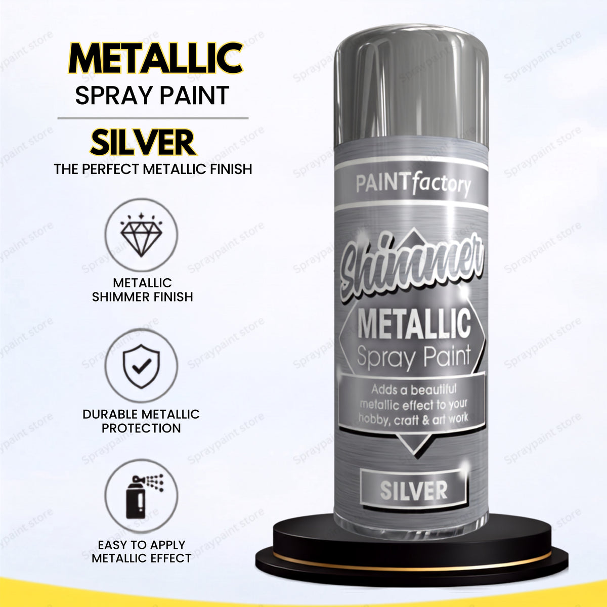 Metallic Silver 200ml