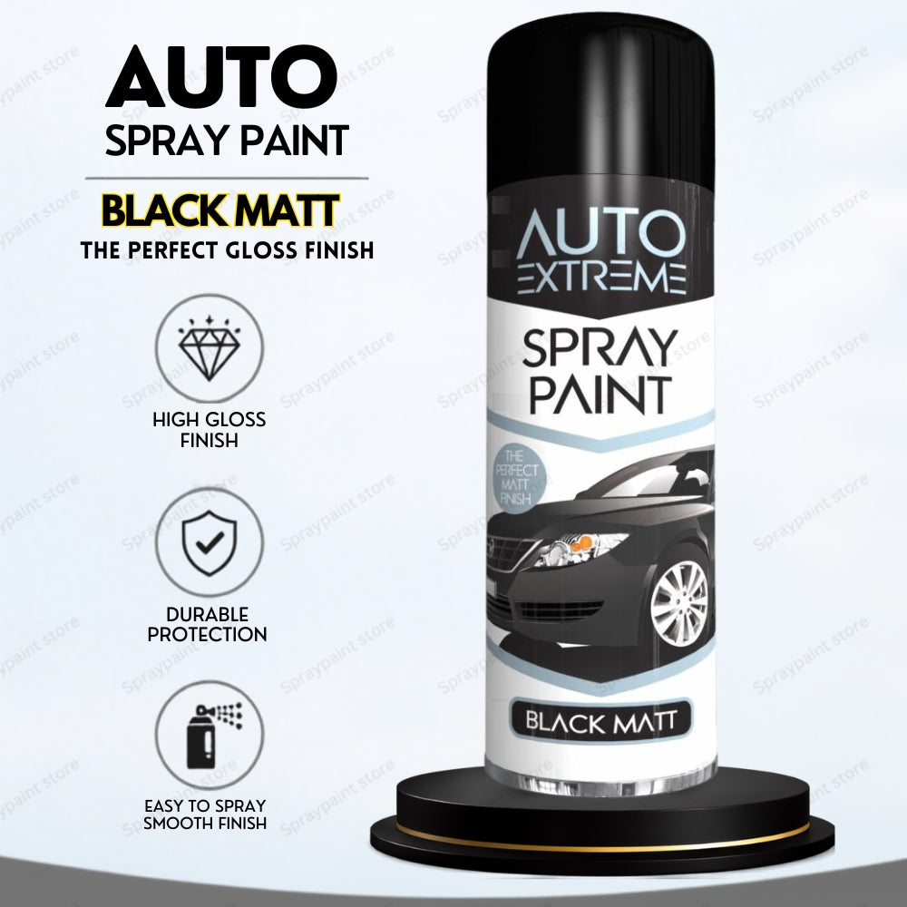 Auto Black Matt 250ml