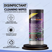 Disinfectant cleaning wipes - 40pk