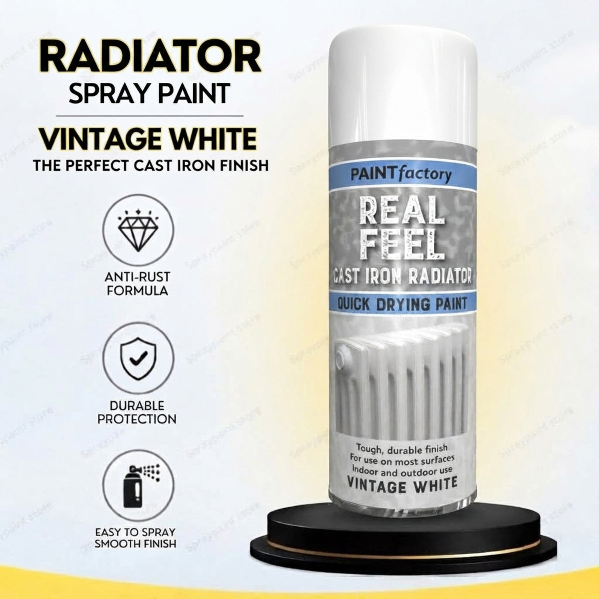 Radiator Vintage White 400ml