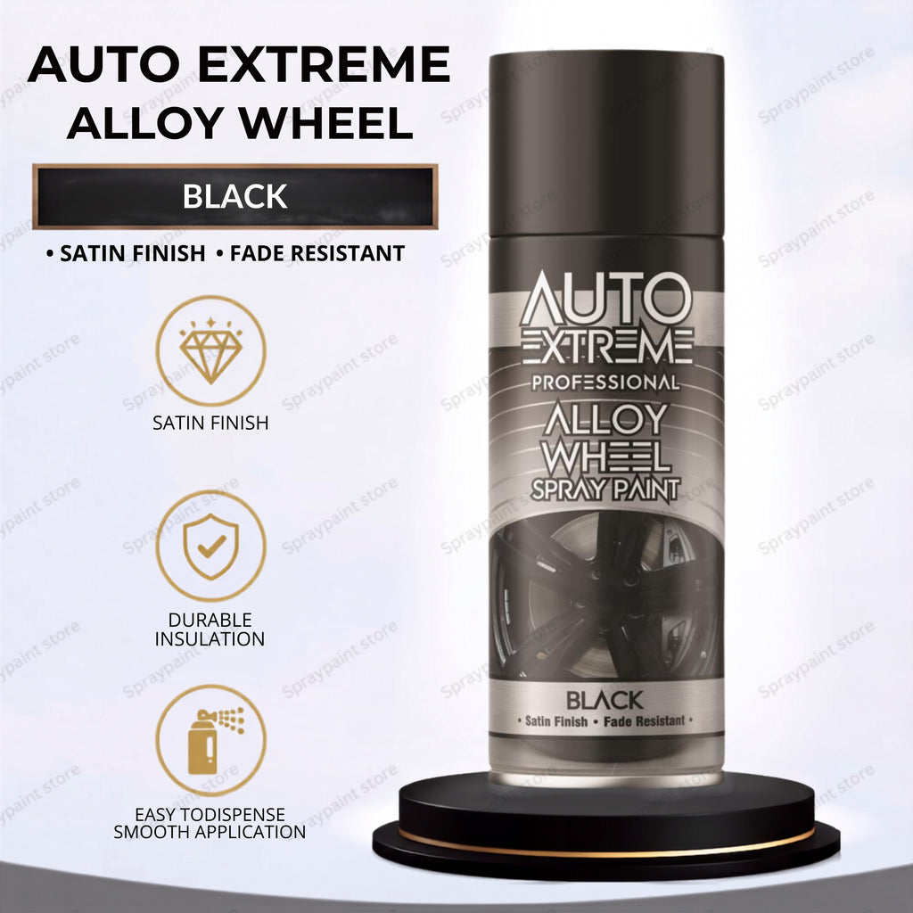 Alloy Wheel Black 400ml