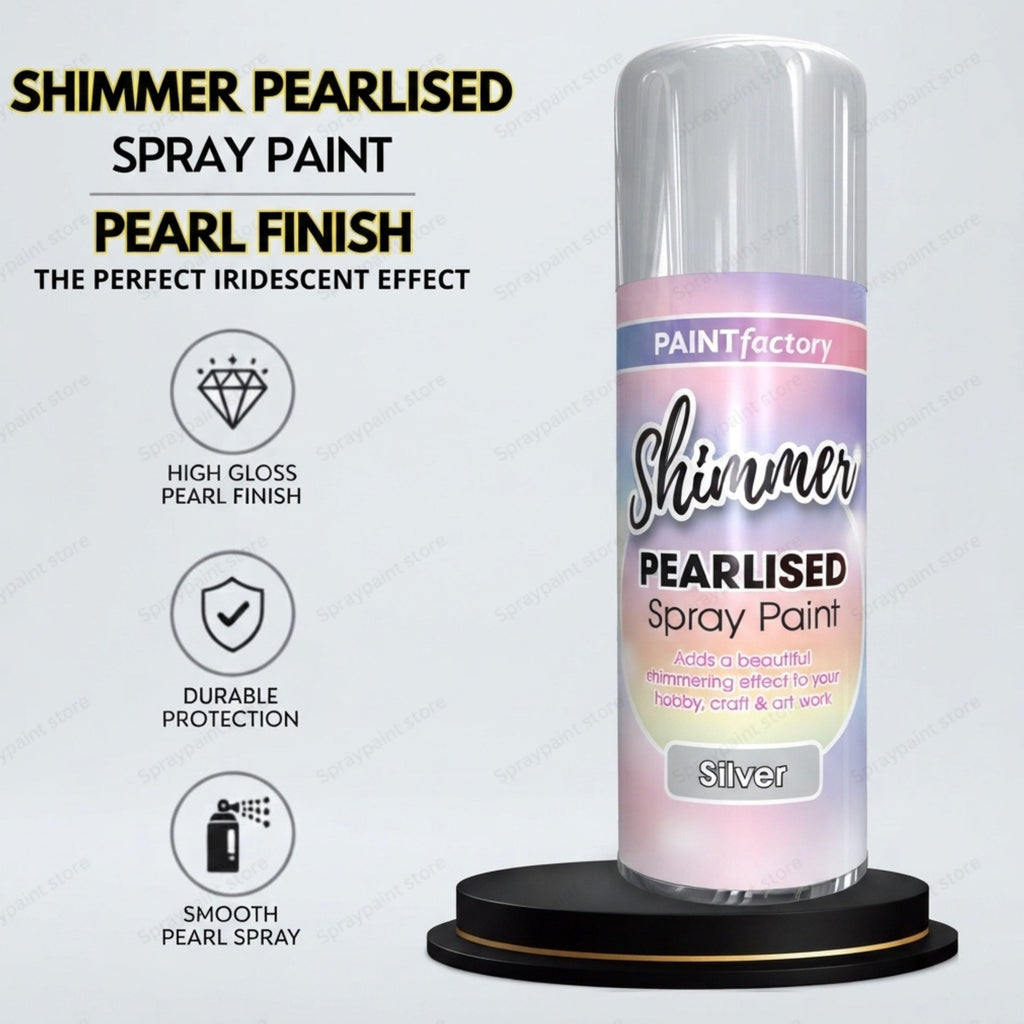 Pearlised Silver 400ml