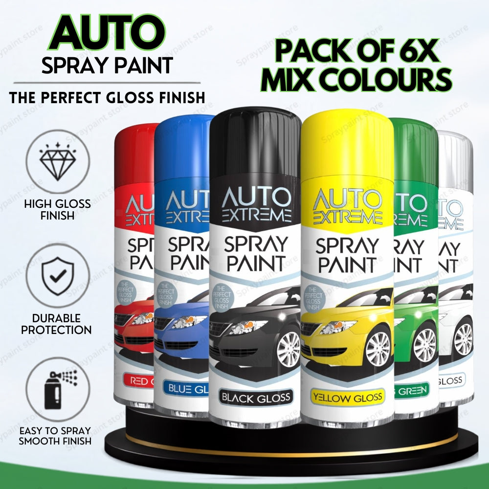 6x Auto Mix 250ml - D2
