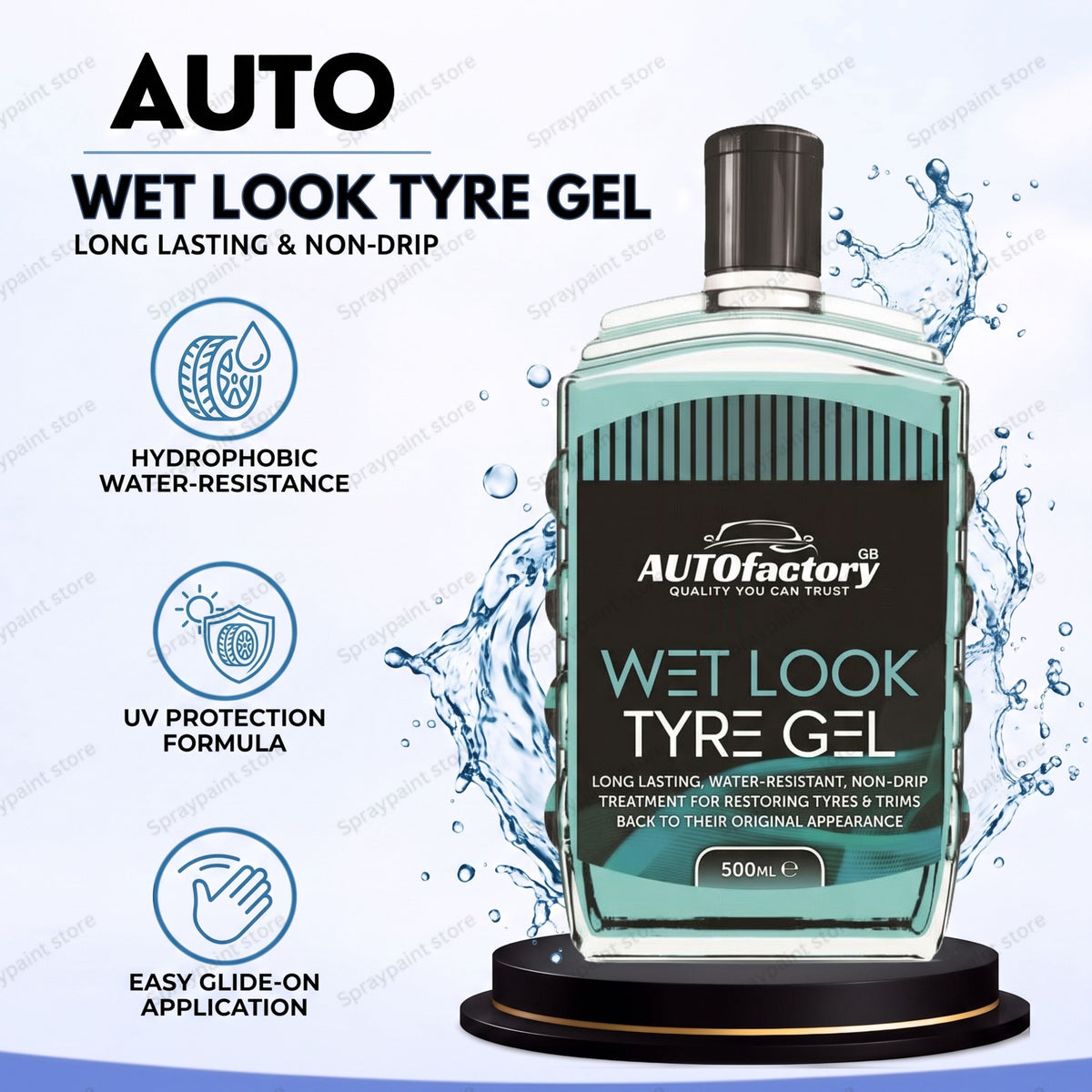 Wet Look Gel Polish 500ml