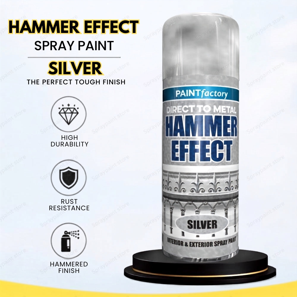 Hammered Silver 400ml