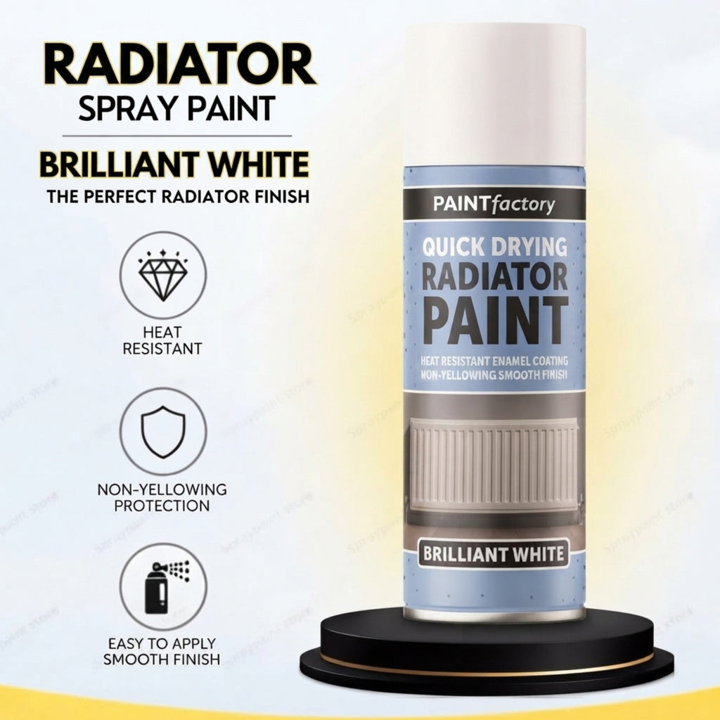Spray Paint for Radiators & Heat-Resistant Surfaces