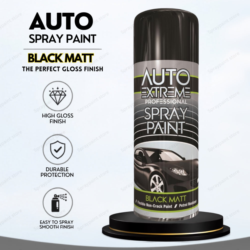Auto Black Matt 400ml