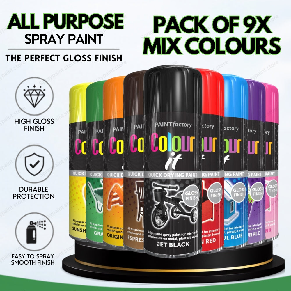 9x All Purpose Mix 400ml - D10 - IT