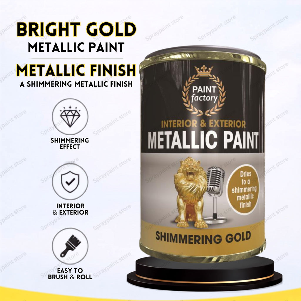 Tin Metallic Gold 300ml