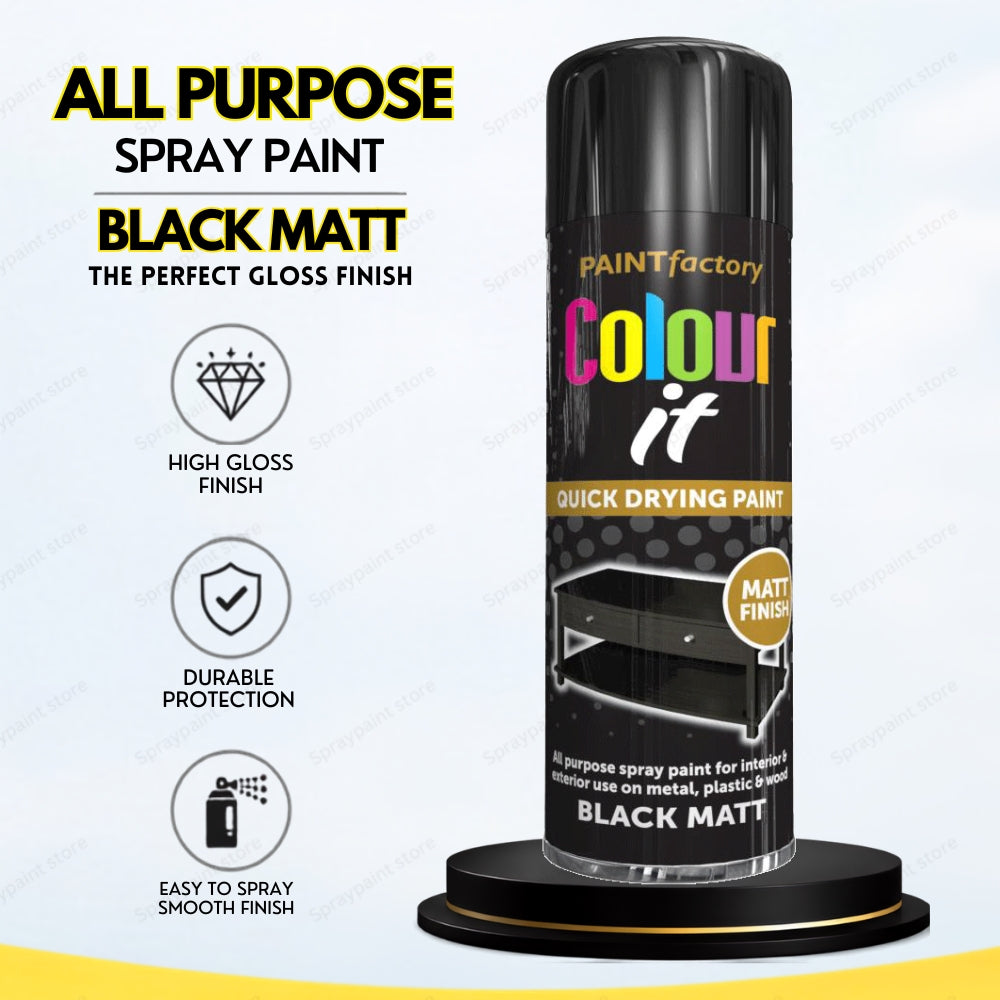 Black Matt 250ml - IT