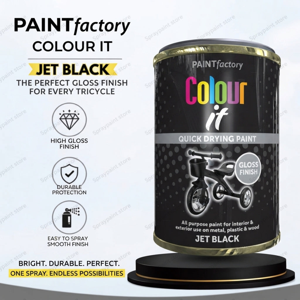 Tin Black Gloss 300ml