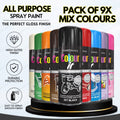 9x All Purpose Mix 400ml - D11
