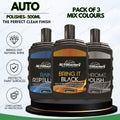 3x Mix Pack Polishes 500ml - D4