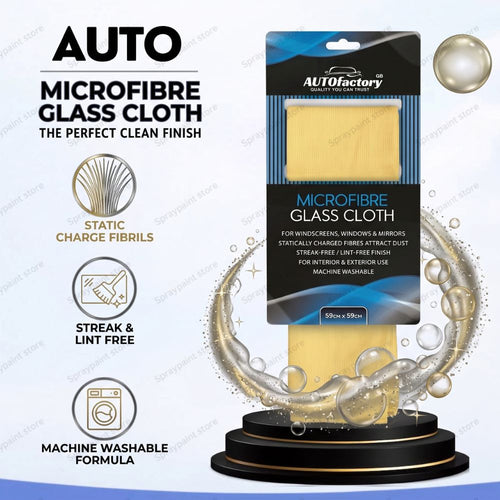 .Microfibre Glass Cleaning Cloth