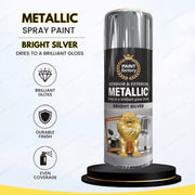 Metallic Silver 400ml