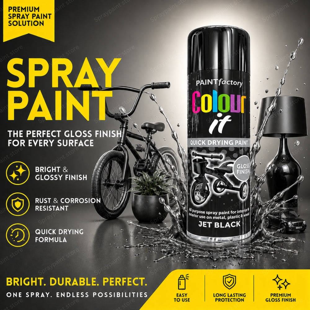 Black Gloss 400ml - IT
