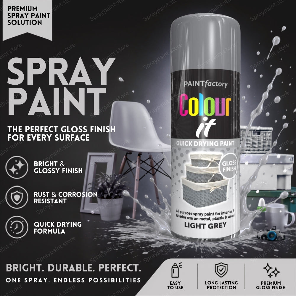 Light Grey Gloss 400ml - IT