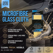 Microfibre Glass Cleaner Cloth