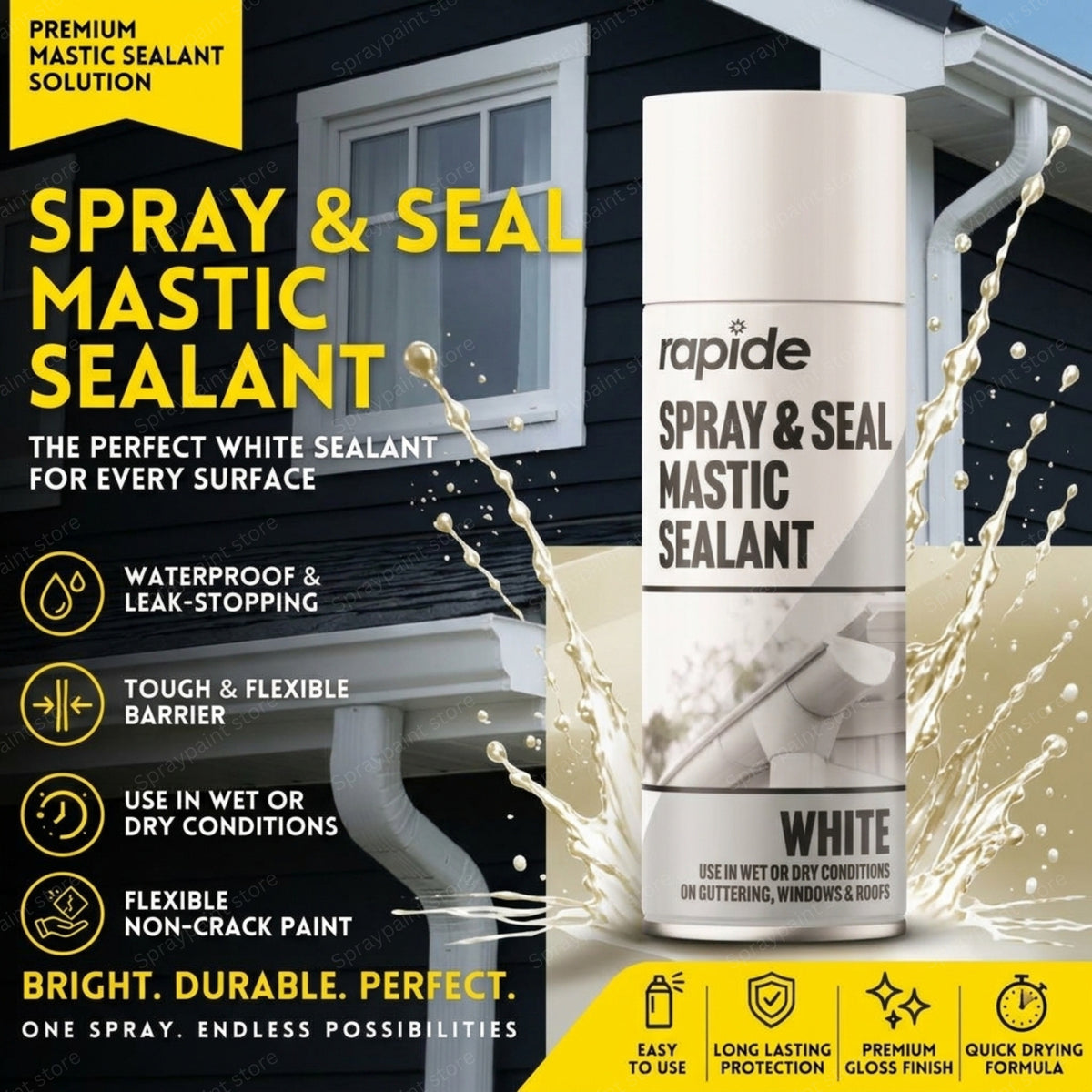 Spray Seal White 400ml