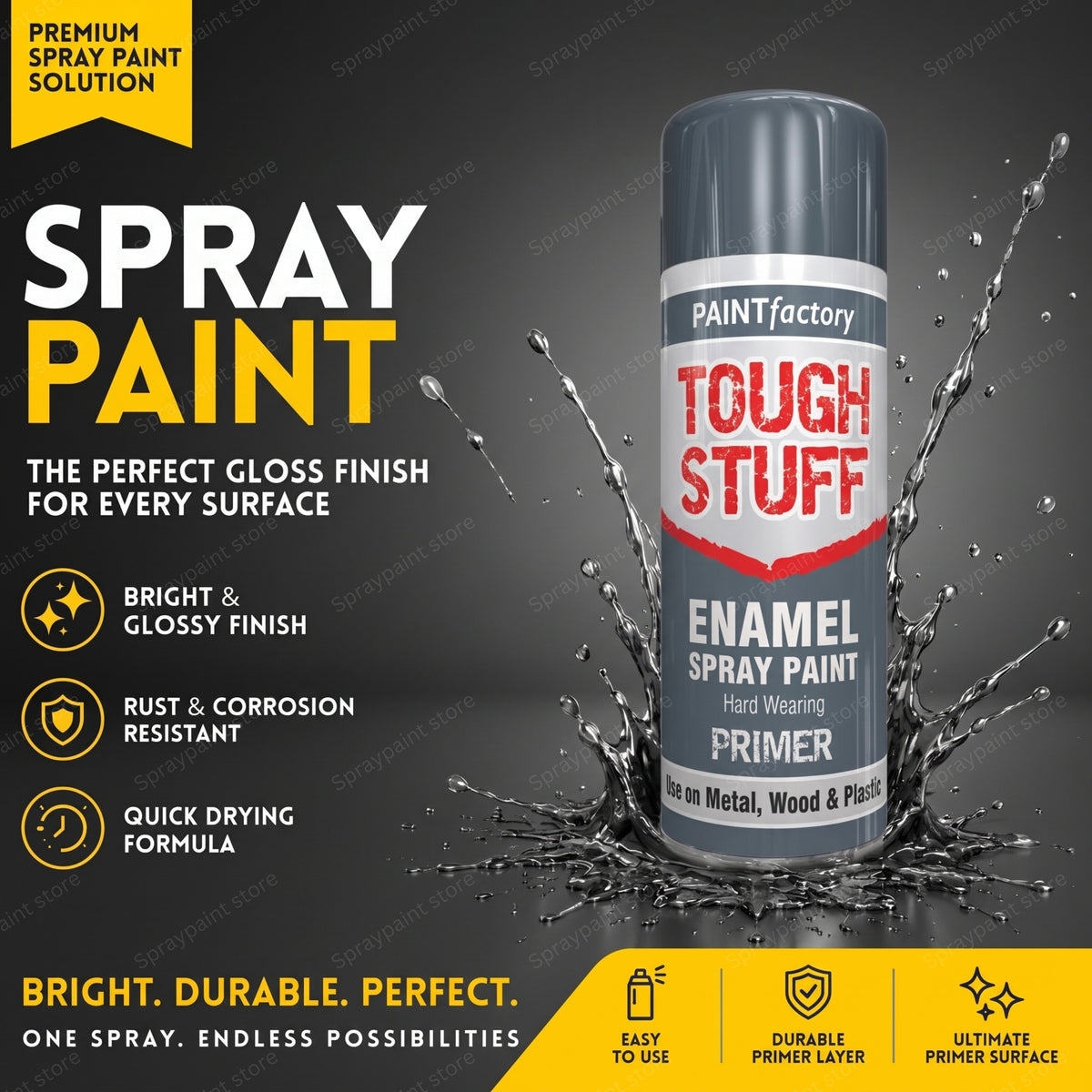 Enamel Grey Primer 400ml