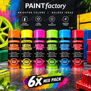 6x 151 Neon Mix 400ml - D19