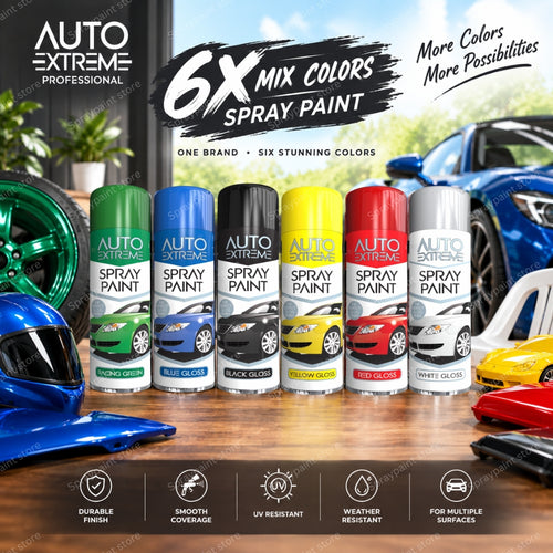 6x Auto Mix Cans 250ml - D2