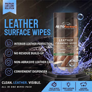 Leather Wipes - 40pk