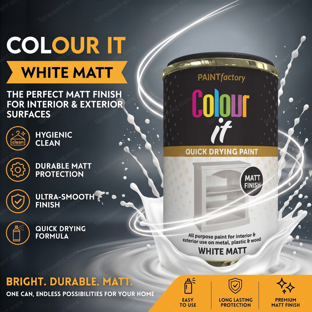 Tin White Matt 300ml