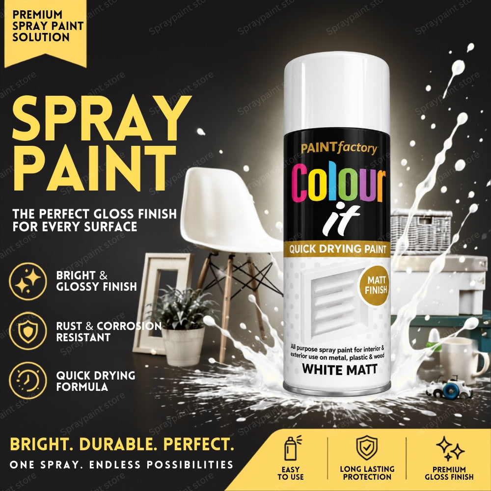White Matt 400ml - IT