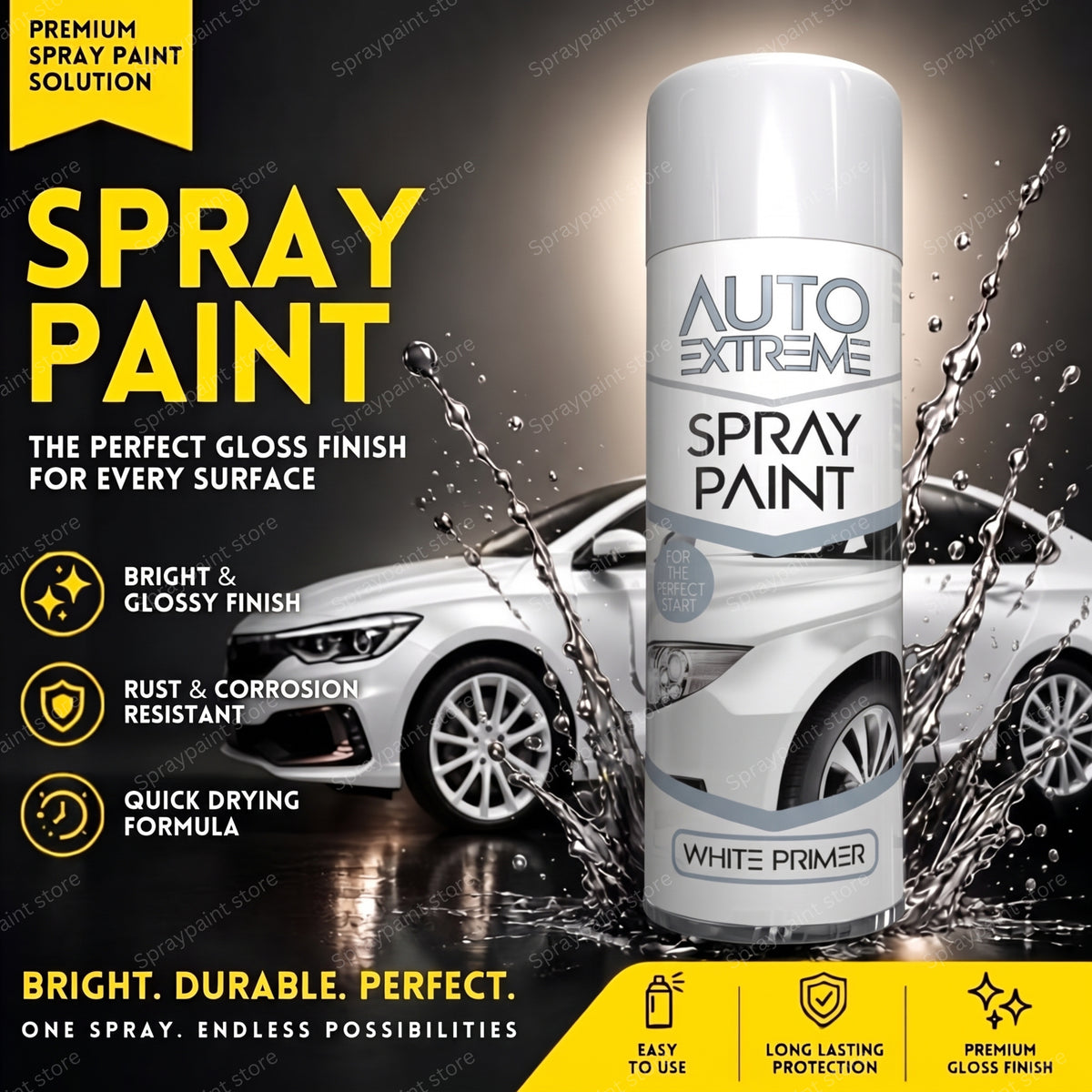 Auto White Primer 250ml