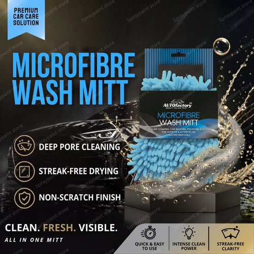 .Microfibre Car Wash Mitt