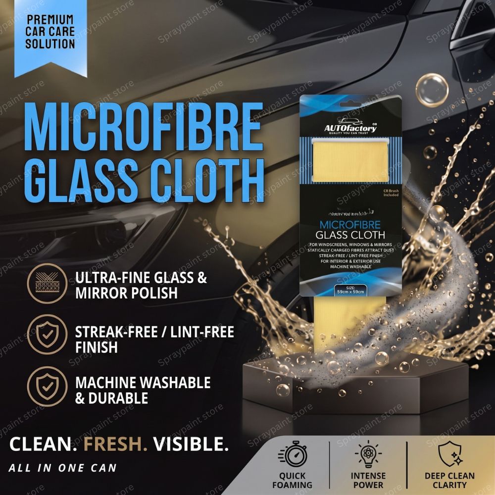 .Microfibre Glass Cleaning Cloth