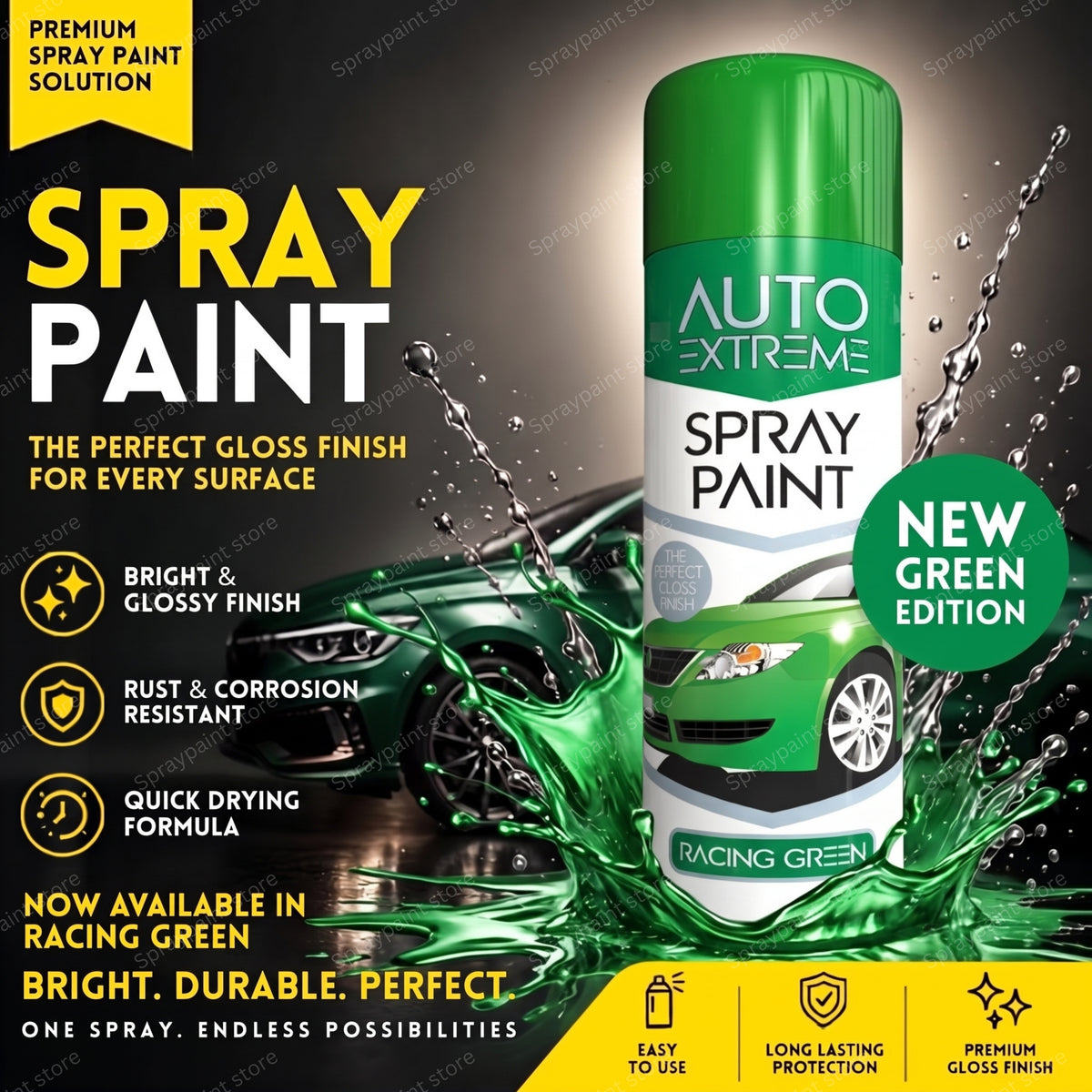 Auto Green Gloss 250ml