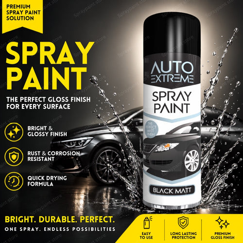 Auto Black Matt 250ml