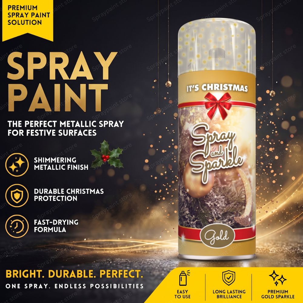 Glitter Xmas Gold 200ml