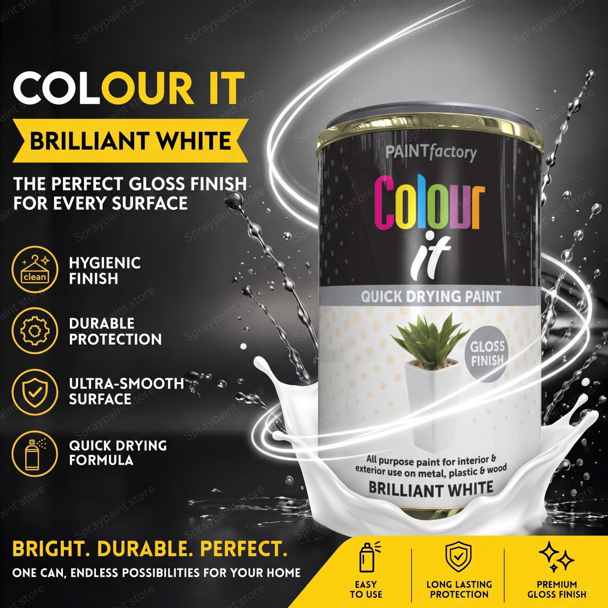 Tin White Gloss 300ml