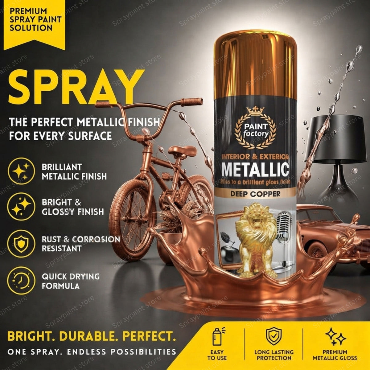 Metallic Copper 400ml