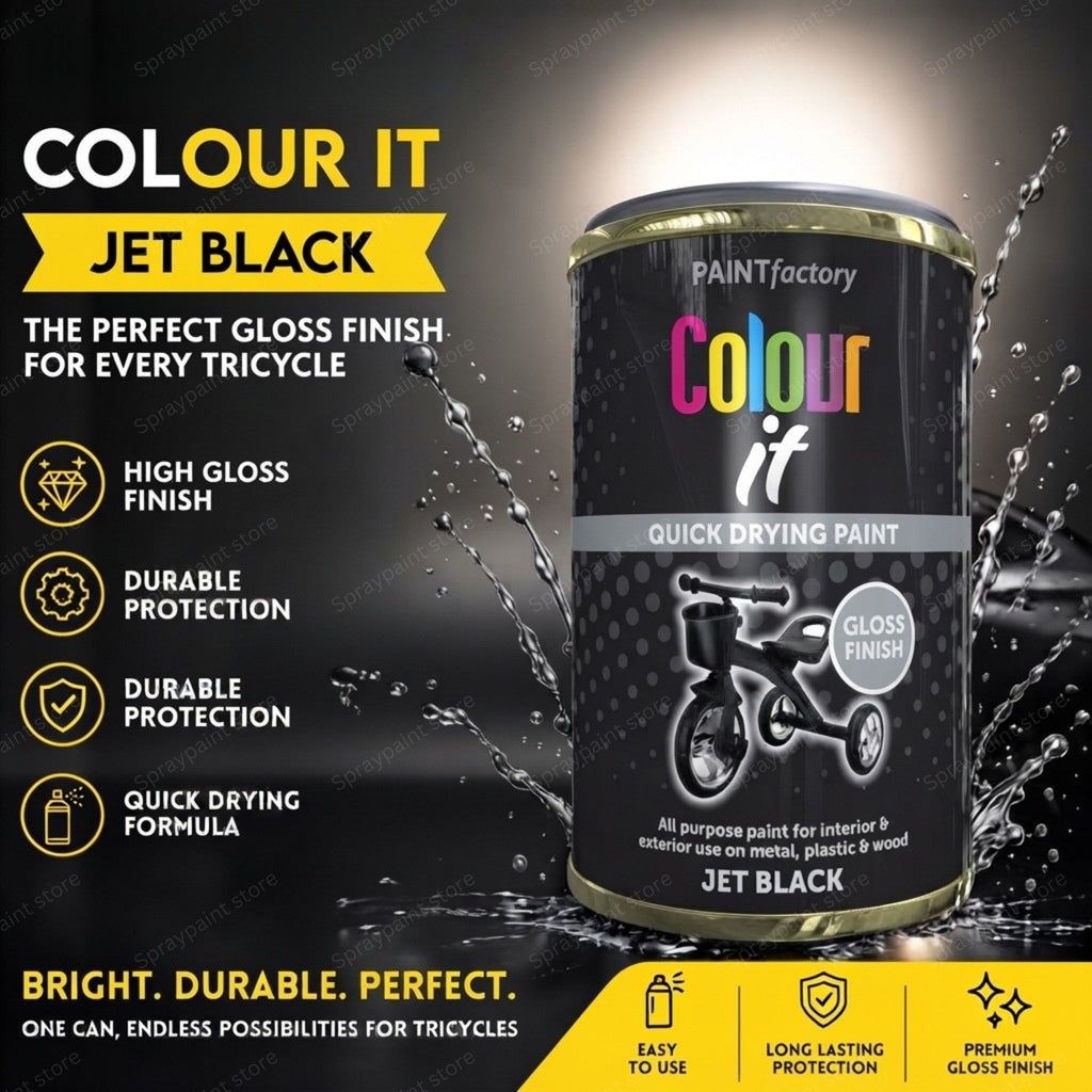 Tin Black Gloss 300ml