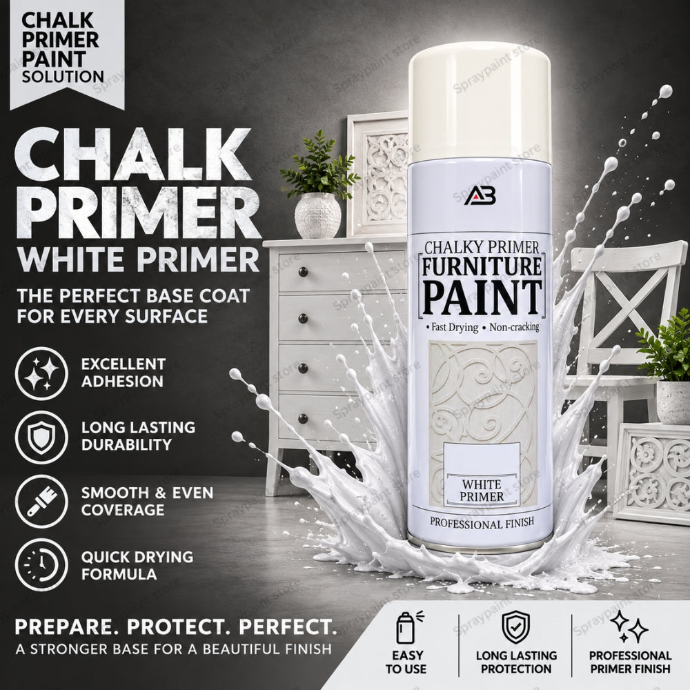 Chalk Finish White Primer 400ml