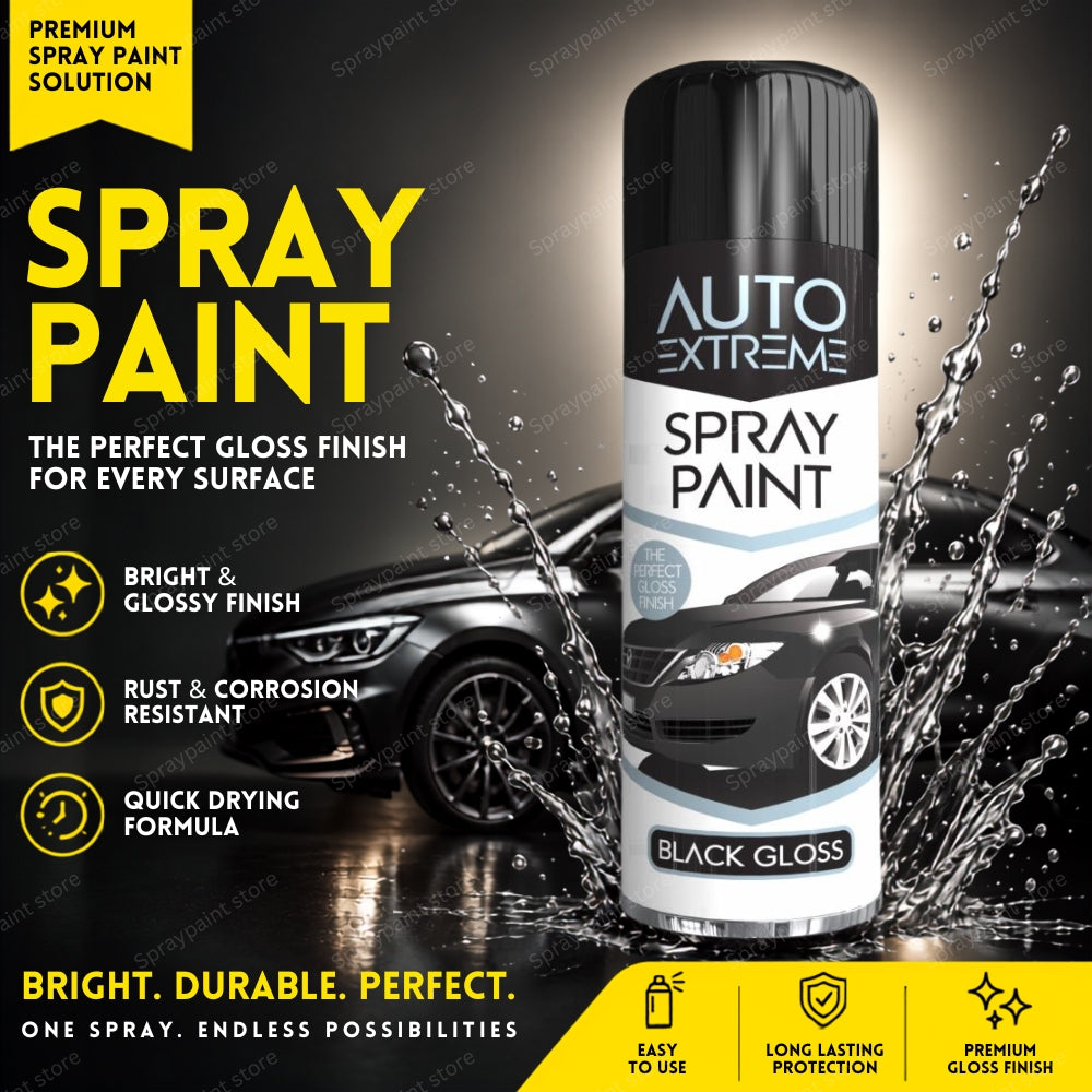 Auto Black Gloss 250ml